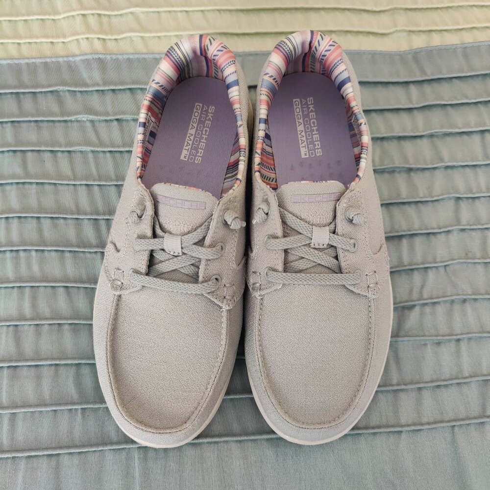 Women's kechers Air cooled Goga Mat Boat Shoes 7.5